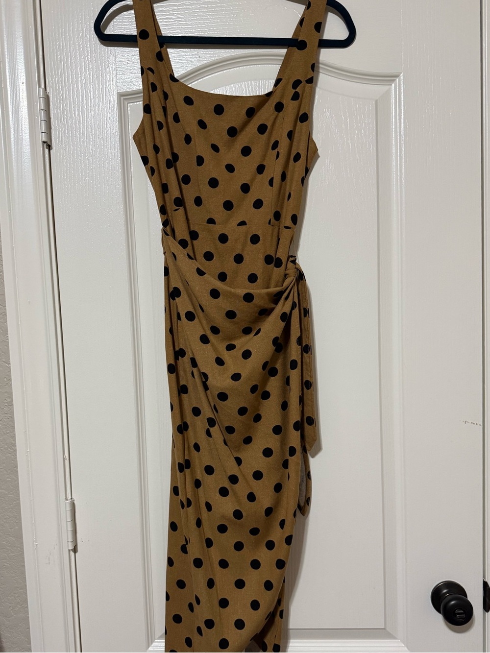 NWOT Vici Polka Dot wrap Dress (m)